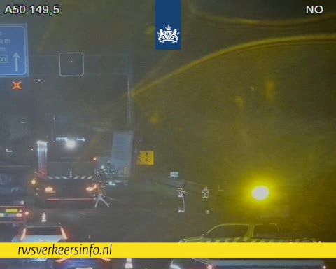 Incidenten op de A50 bij Ewijk en knp. Paalgraven