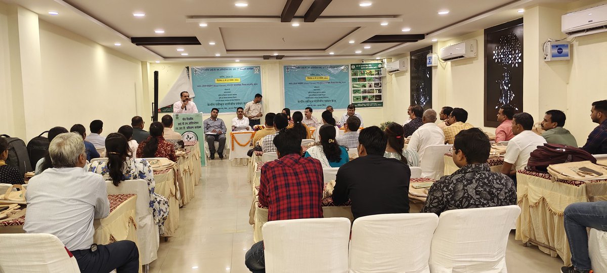 CipmcPatna's tweet photo. Inauguration of 5 days IPM Orientation Training Program by our Scheme  in Charge, Respected  Joint Director (E) IPM, DPPQS, Faridabad (HQ) on 11.11.2024 https://t.co/ZCJtKN2tMe