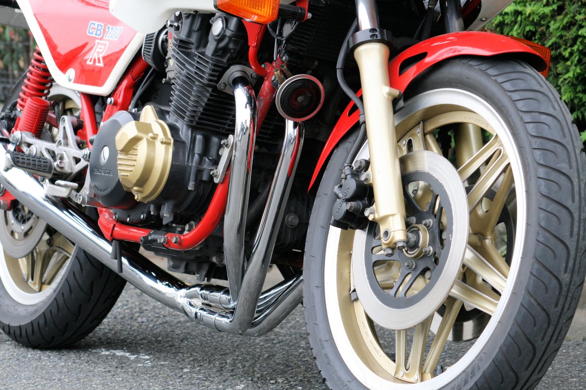 過去に特注製作したフルエキゾーストマフラー #RPM #CB1100R