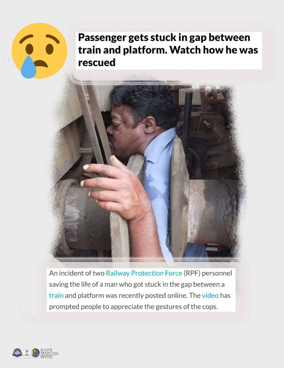 Dhruvkumar776's tweet image. &quot;Shocking image of a railway worker trapped between train compartments highlights serious safety risks. India&apos;s need for railway modernization and automated systems grows urgent. 

#RailwaySafety #WorkerProtection #KanguvaReleaseTrailer