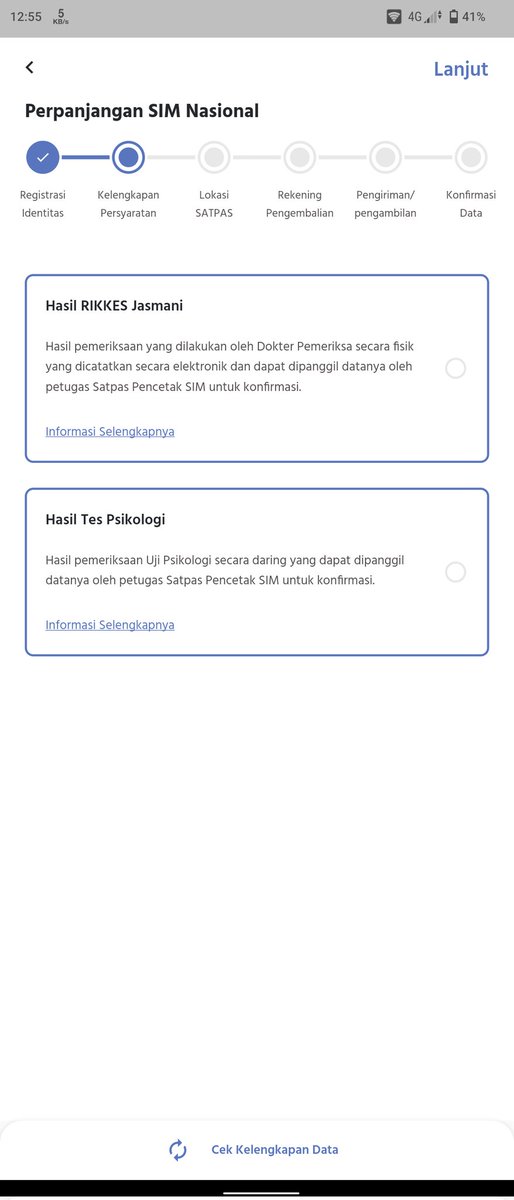 nonambex's tweet photo. perpanjangan SIM ONLINE untuk tes kesehatan sekarang pakai simplepool tapi kok di sini masih rikes jadi tidak singkron.
bagaimana pak @NTMCLantasPolri ? 
cc  @ILoveJepara 
tag @kaesangp https://t.co/xkqZNWpzjw