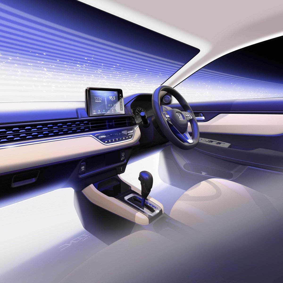 New-gen Honda Amaze revealed (via sketches) ahead of New Dzire’s launch. Well played, Honda 😀 #Honda #Suzuki