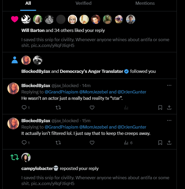 GrandPriapism's tweet photo. @jax_blocked @MomJezebel @DrJenGunter Also, why the fuck? You don't owe me anything. I'm garbage. I'm sure I mentioned or implied based upon my responses. But why? Or butt why for a joke. https://t.co/VBfo11nsrh