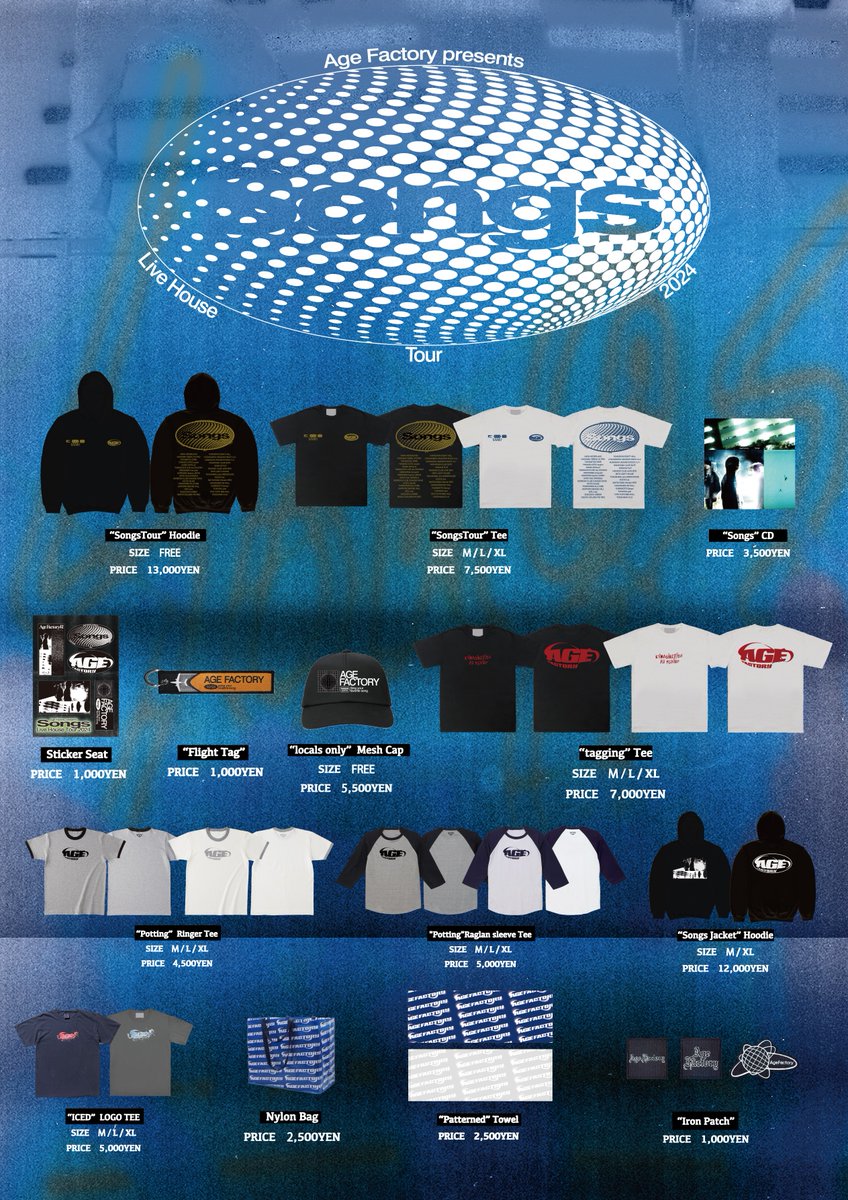 Tomorrow Age Factory presents 「Songs」 Live House Tour 2024 22