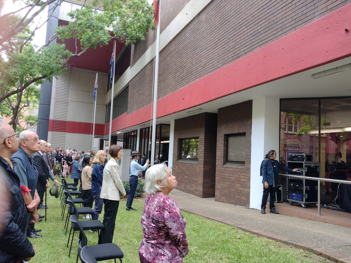 ExecutiveSteam's tweet image. Peter&apos;s #Patter: This morning&apos;s Remembrance Day 2024 Ceremony (11/11/24) at Ultimo TAFE (Sydney Technical College)
#LestWeForget