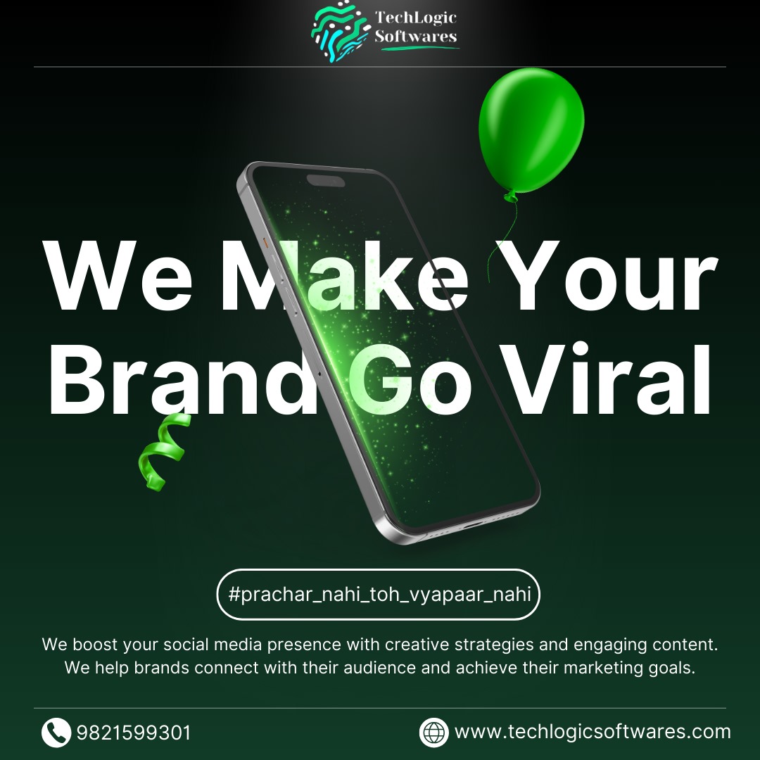 TechlogicS85913's tweet image. Looking to boost your brand's online presence? Look no further than Techlogic Softwares for top-notch digital marketing solutions! 💻
#techlogicsoftwares
#SocialMediaMarketing
#DigitalMarketing
#TechMarketing
#TechSoftware
#SoftwareSolutions
#MarketingAutomation