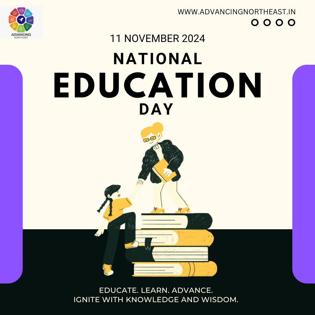 Advancing North East wishes everyone a very happy National Education Day.
Education is the key to a brighter future. Let's celebrate knowledge and inspire change.

#advancingnortheast #advancingne #career #education #knowledge #information #wisdom