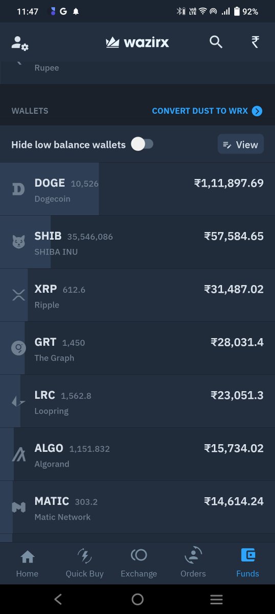 Devende40888065's tweet photo. @WazirXIndia @WazirXCares @NischalShetty why stil trade is not open what about my coin when get and when I able to sell https://t.co/DLYEv1r8Vv