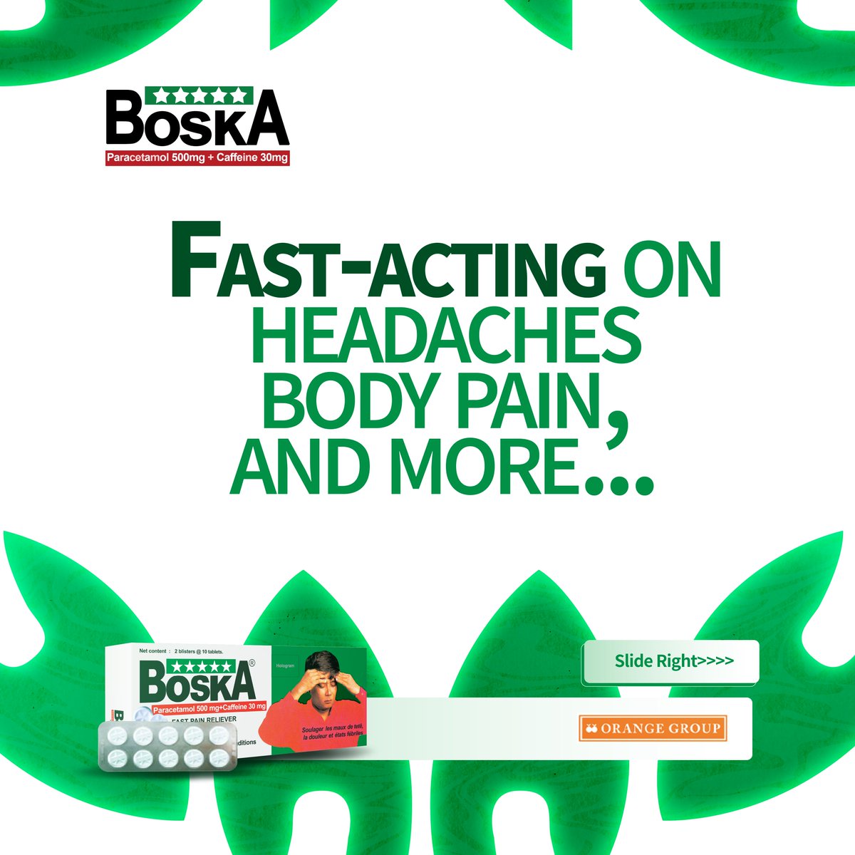 Boska_nigeria's tweet photo. Kick off your week with Boska by your side! Know how to manage pain effectively so you can manage your week with ease and focus. With Boska, say goodbye to pain and hello to productivity! Start your week strong with Boska!
#Boska
#ProductSpotlight
#mondaymotivation
#bepainfree https://t.co/L87nA1Q0KA