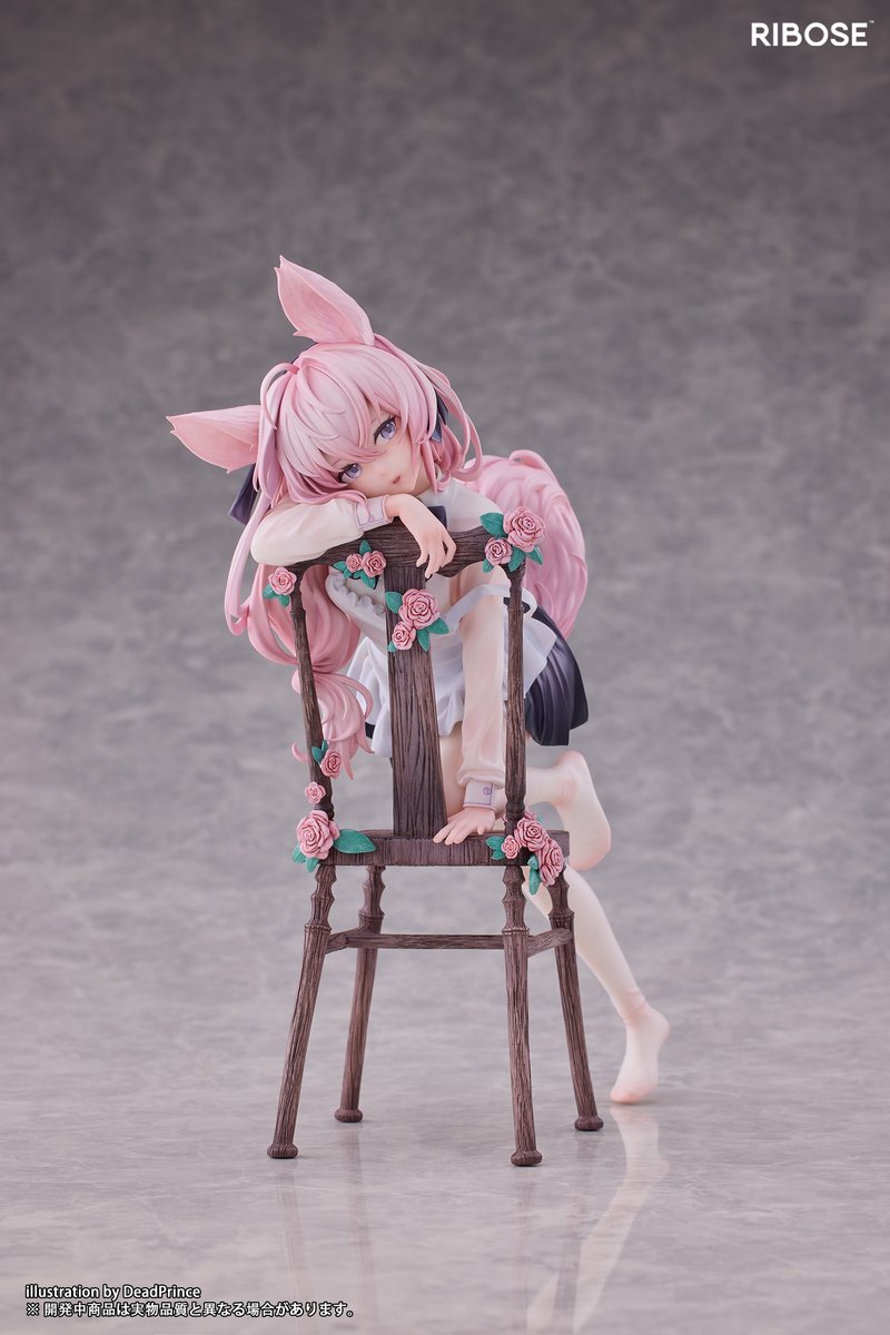 digitamin's tweet photo. ◎人気イラストレーター #DeadPrince 氏のオリジナルキャラクター「Rabbit Flova」が1/7スケールフィギュアになって登場です！

◆送料無料◆#RIBOSE 1/7 #Rabbit_Flova #特典付き #フィギュア 【7月予約】
https://t.co/4IGcTxXaOk

特典として缶バッジが付属いたします。

【特典】缶バッジ