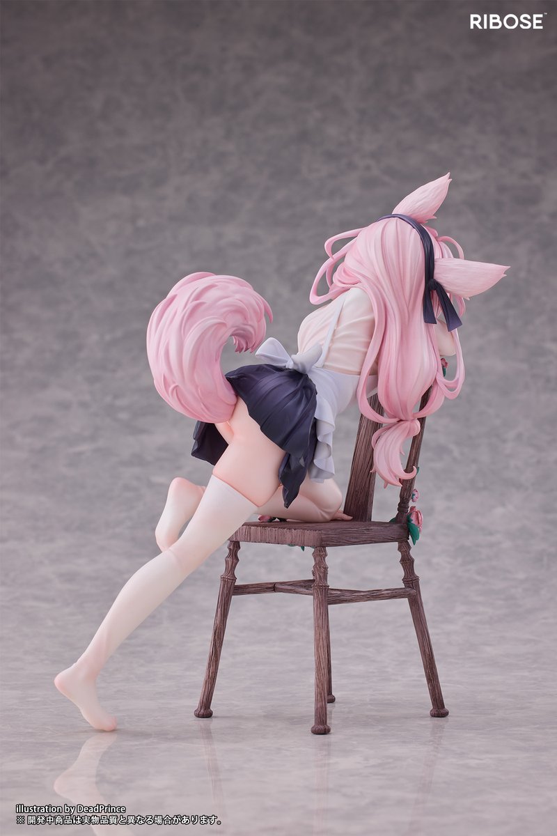 digitamin's tweet photo. ◎人気イラストレーター #DeadPrince 氏のオリジナルキャラクター「Rabbit Flova」が1/7スケールフィギュアになって登場です！

◆送料無料◆#RIBOSE 1/7 #Rabbit_Flova #特典付き #フィギュア 【7月予約】
https://t.co/4IGcTxXaOk

特典として缶バッジが付属いたします。

【特典】缶バッジ