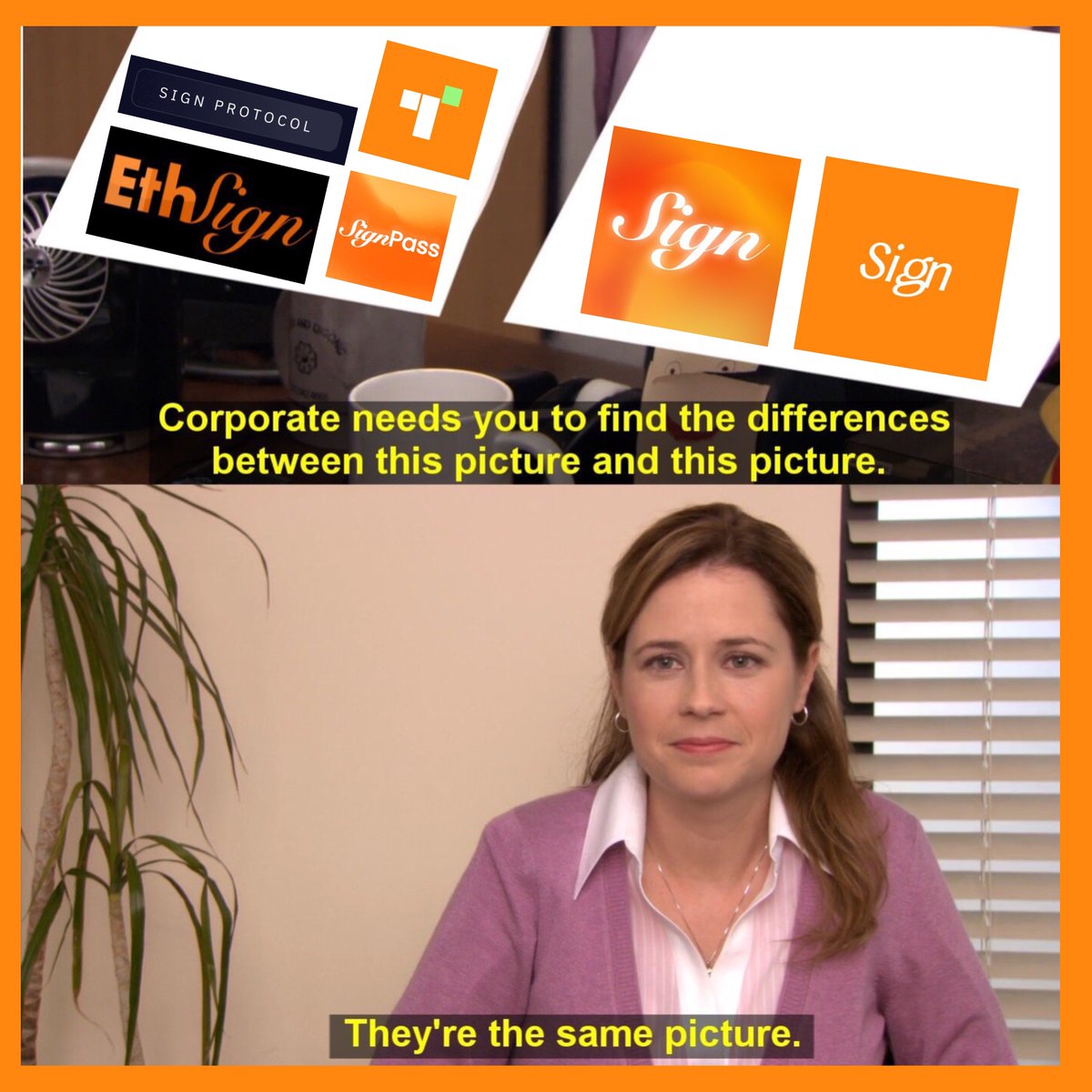 EthSign = Sign
SignPass = Sign
TokenTable = Sign
Sign Protocol = Sign

the Signs are coming together🧡