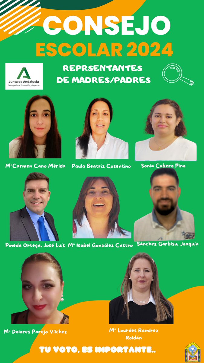 📢 ¡Atención familias! 📢

Estamos en la recta final para las elecciones al Consejo Escolar y tu voz es fundamental. 🗳️ No olvides votar a través de la aplicación de ipasen antes del **viernes 14 Nov**.