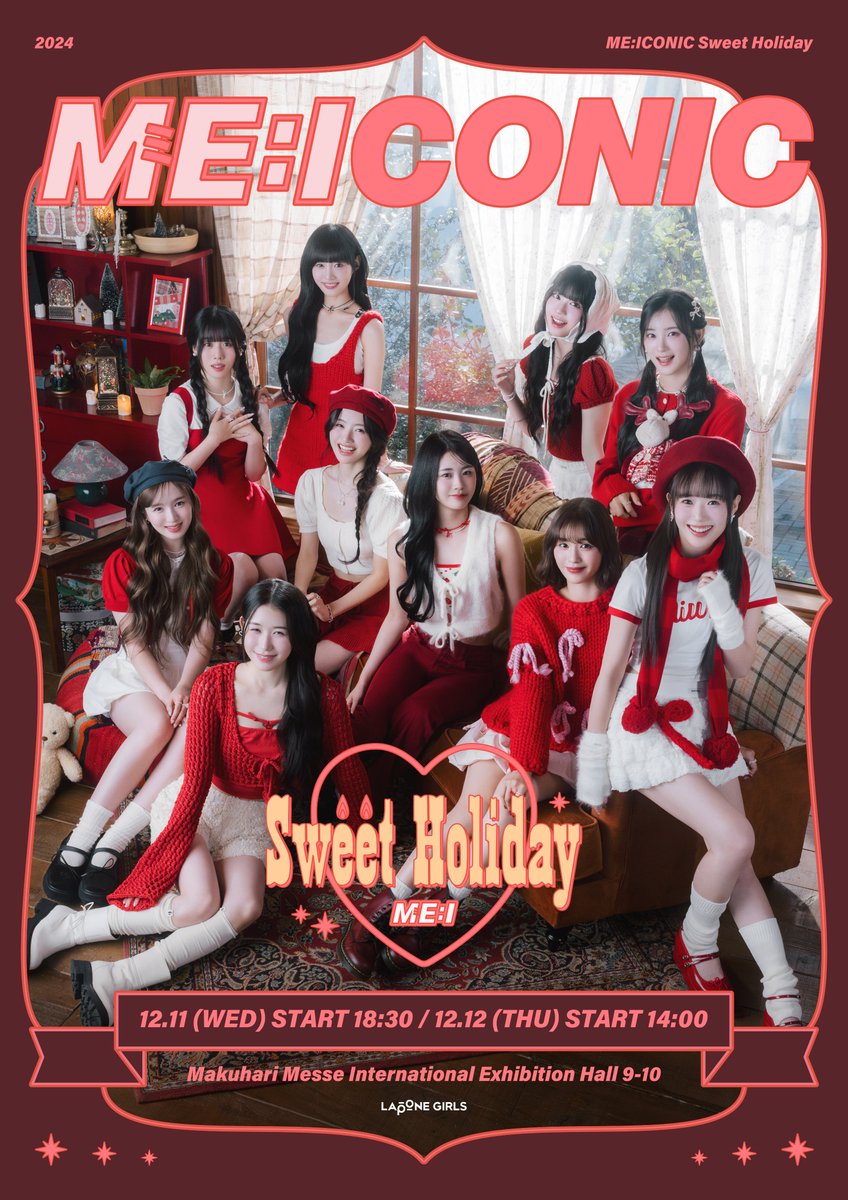 𝟮𝟬𝟮𝟰 𝙈𝙀:𝙄𝘾𝙊𝙉𝙄𝘾 𝙎𝙬𝙚𝙚𝙩 𝙃𝙤𝙡𝙞𝙙𝙖𝙮 Visual Poster