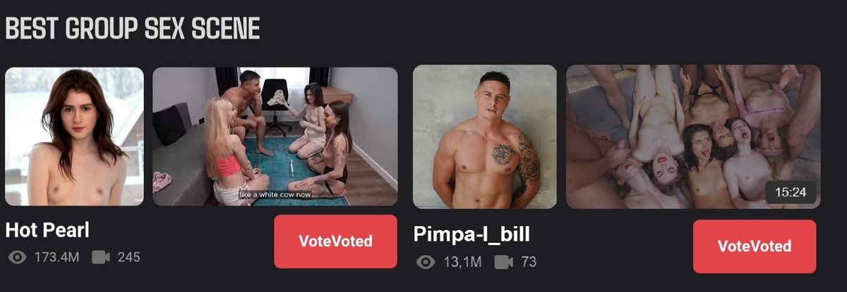 TT (@t_tmodels) on Twitter photo Awesome news!
Tim Team models have received 5 nominations for the xHamster Awards 2024.
There are only 4 days left, but you can still help us win!
<a href="/Tim_Deen_/">Tim Deen</a> <a href="/HotPearly/">Hot Pearl</a> <a href="/saint_ahsoka/">Jadilica</a> <a href="/pimpa_l_bill/">Pimpa'l Bill</a>
<a href="/xhamstercom/">xHamster</a>
 xhamster.com/awards/2024 #xHamsterAwards2024 #xHamsterAwards Awesome news!
Tim Team models have received 5 nominations for the xHamster Awards 2024.
There are only 4 days left, but you can still help us win!
<a href="/Tim_Deen_/">Tim Deen</a> <a href="/HotPearly/">Hot Pearl</a> <a href="/saint_ahsoka/">Jadilica</a> <a href="/pimpa_l_bill/">Pimpa'l Bill</a>
<a href="/xhamstercom/">xHamster</a>
 xhamster.com/awards/2024 #xHamsterAwards2024 #xHamsterAwards