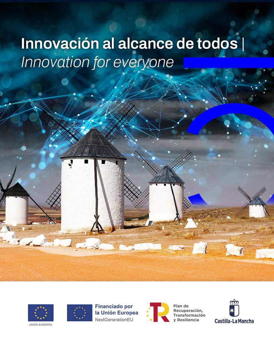 🔵 ¡Comenzamos por todo lo alto, anunciando el lanzamiento de la 1ª #opencall de nuestro programa.

Hasta el 13 de diciembre buscamos emprendedores tecnológicos, nacionales e internacionales, que quieran solventar los retos ante los que se encuentra #CastillaLaMancha