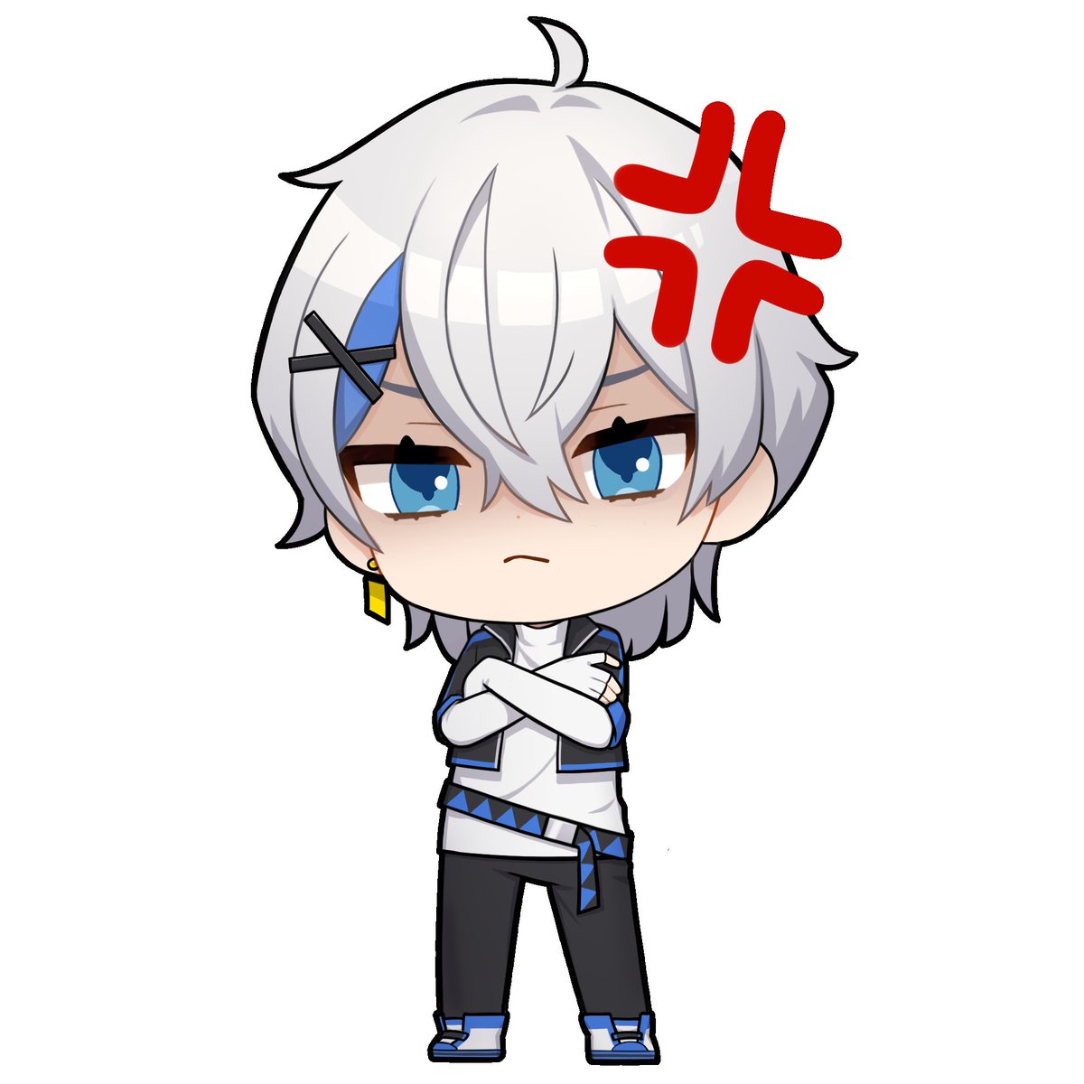 munokiwa's tweet photo. 有償依頼で描いていただきました！
デフォルメイラストのオスキワ６種類！
全部可愛い！描いてもらえてホントに嬉しい！
tokuriさん(@fuzigara)ありがとうございました！
差分まだあるのでツリーも見てね
#絵のきわ https://t.co/pAagUrcfee