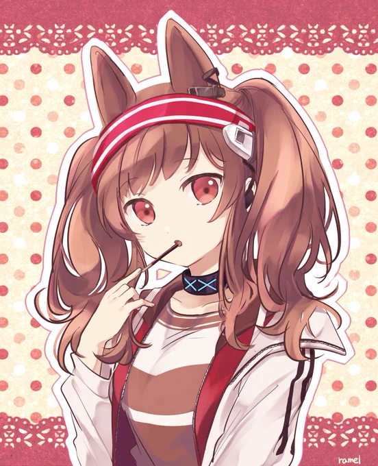 安心院アンジェリーナ×ポッキーの日୨୧#アークナイツ 