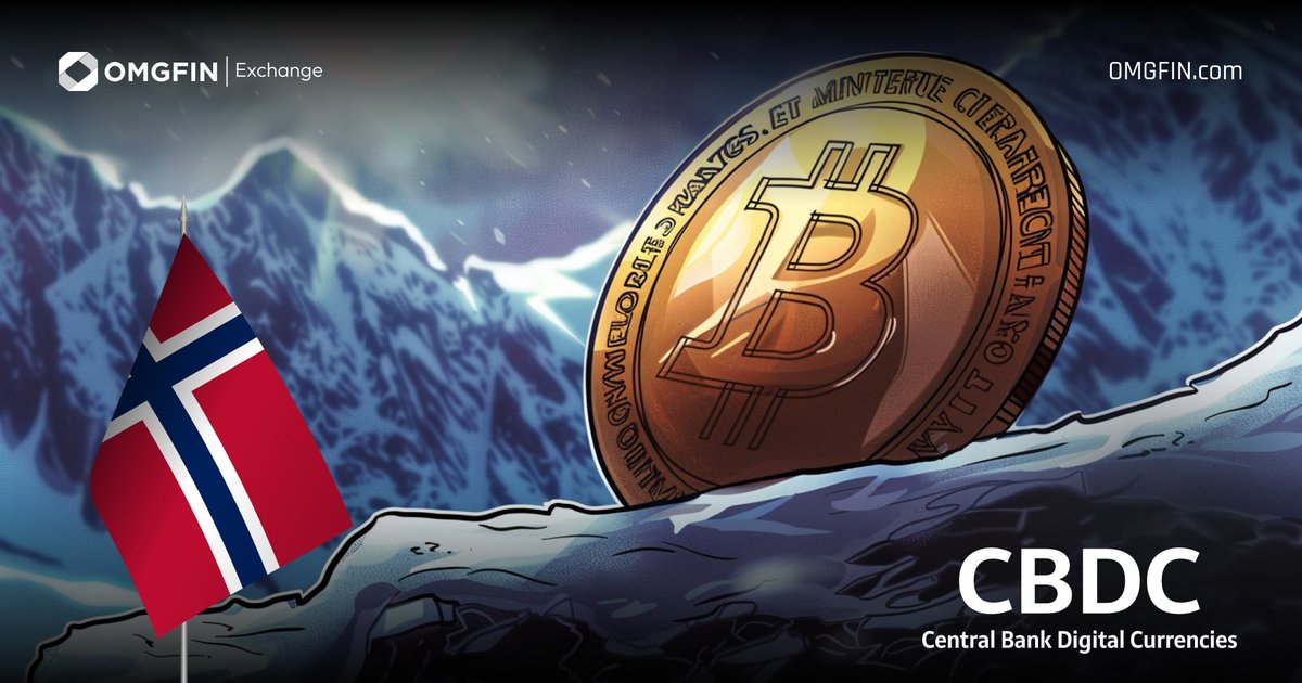 OMGFIN Daily News
-------------------------
Norway Backs Crypto Regulation and CBDC Plans

Read More at 👉 omgfin.freshdesk.com/a/solutions/ar…

#MiCA #CBDC #Norway #Cryptocurrency #CryptoExchange #Bitcoin #Blockchain #Web3Community