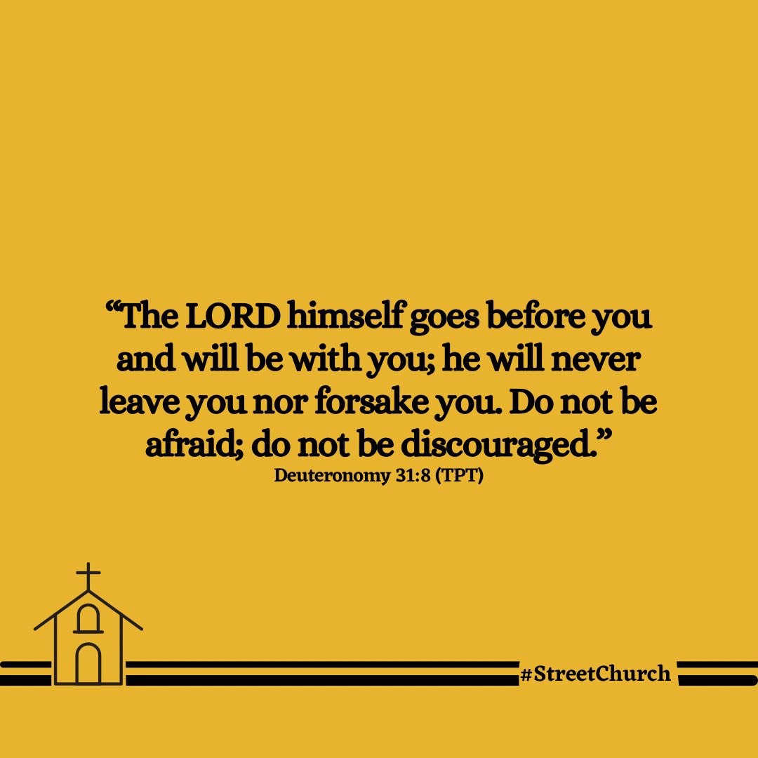streetchurchh's tweet photo. Whatever it’s wey you get this week, weather na travel, interview, contract talks etc, God don talk say make you no fear bcos he go dey with you every step of the way.

No worry. It will end in praise

Happy New Week! https://t.co/9Go9Ubcv7I