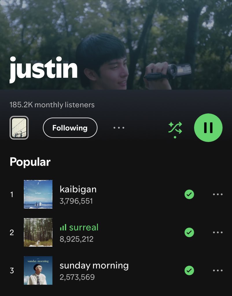 zaynjah13's tweet photo. Mga mais and a’tin, malapit nang mag-9M streams si surreal! 🌱

🔗 https://t.co/jsM0ezUM2J

@justintdedios #justin #surreal https://t.co/GMzQerm2m3