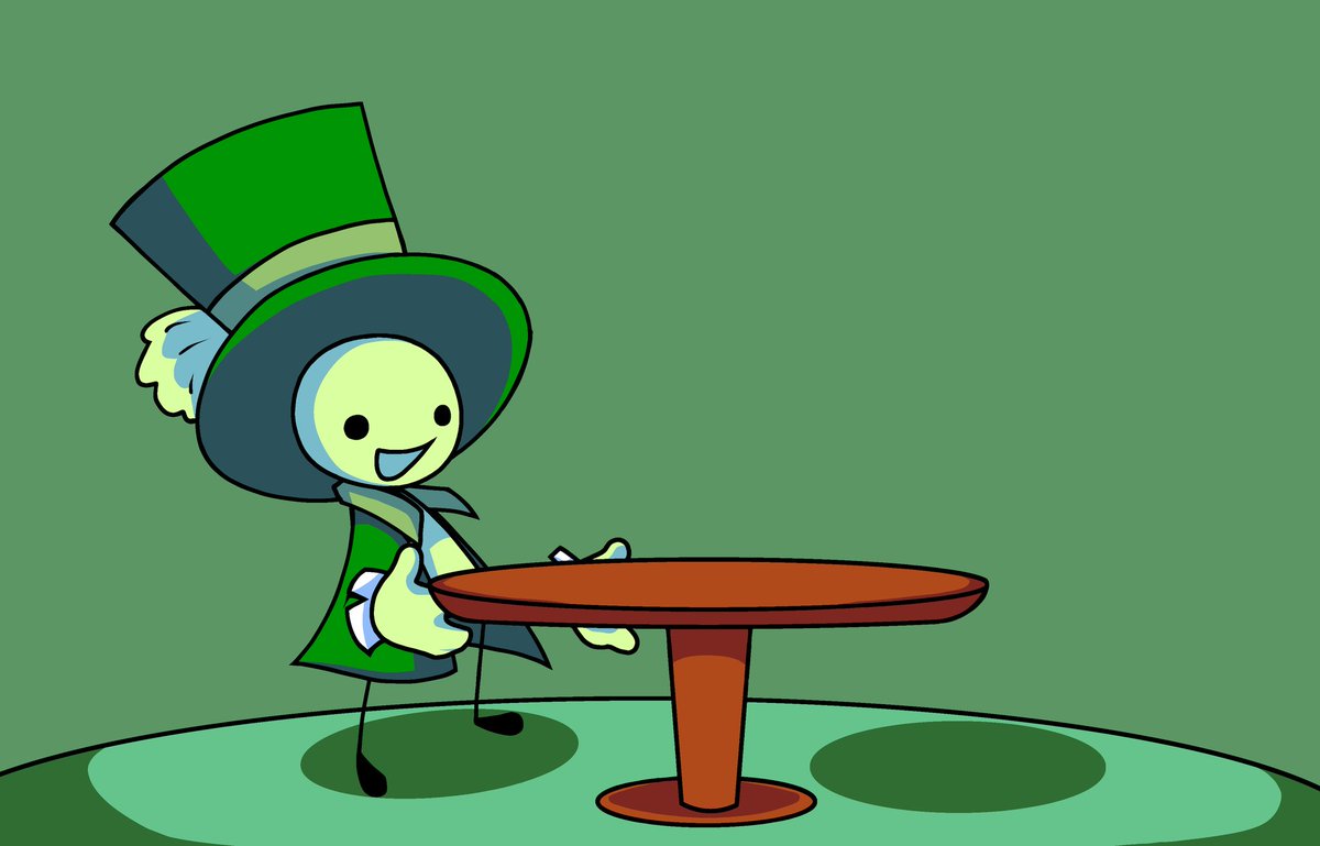 GoobiestChef's tweet photo. "Hellooo everyone! Today I have a special someone here who is planning to be joining us from now on in this account! As to who it is-"

"Ladies and gentlemen, I present to yoooooou-" https://t.co/VlxI8BfDhr
