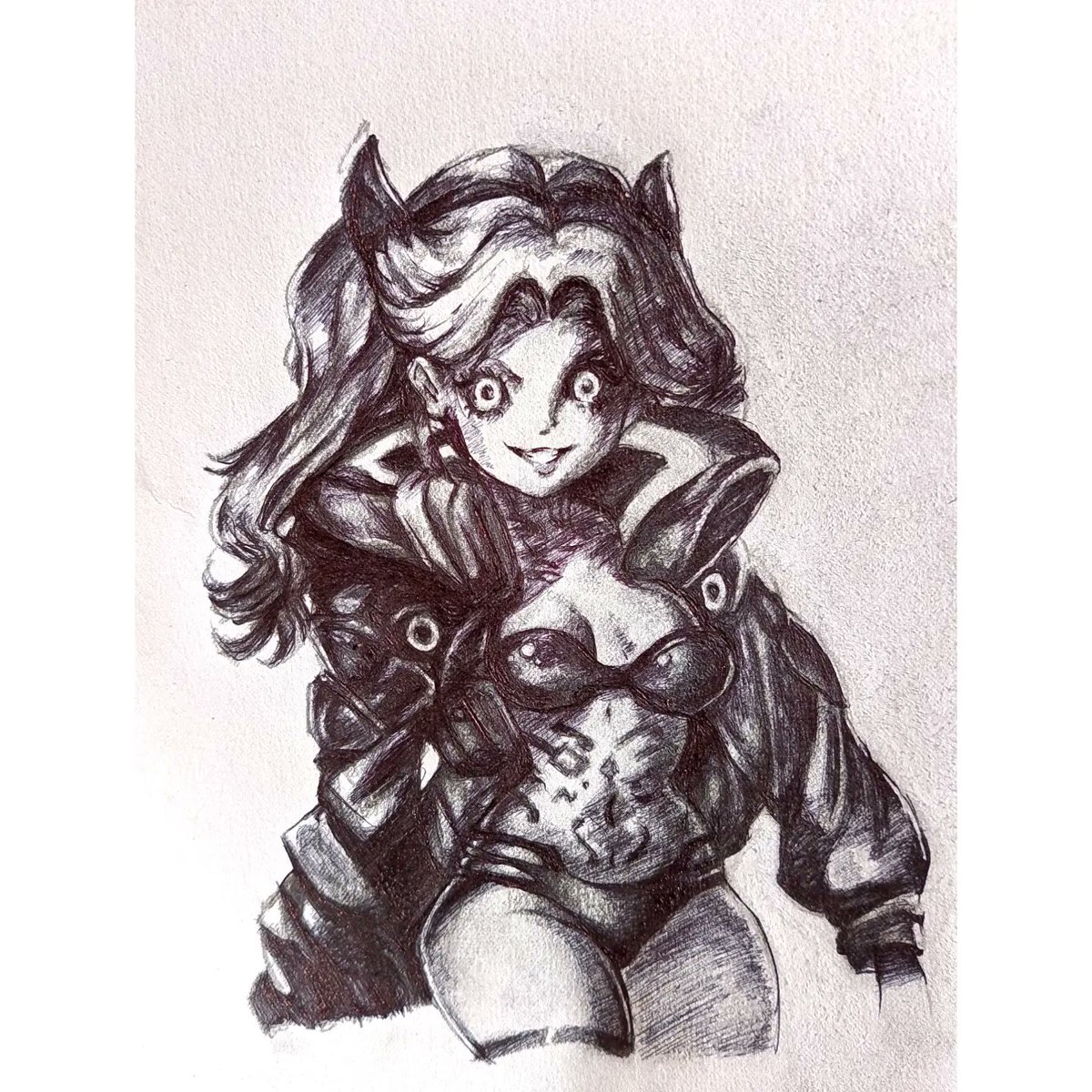 Animates43128's tweet photo. My pen and pencil ✏️ drawing of Rebecca from Cyberpunk Edgerunners.
#drawing #drawings #drawingchallenge #drawingmonday #drawit #art #artist #paperdrawings #pencilartist #pendrawer #penonpaper #pencilart #penandpencilart #penartist #drawer #drawings #rebeccacyberpunk #cyberpunk https://t.co/zci3q2bFg3
