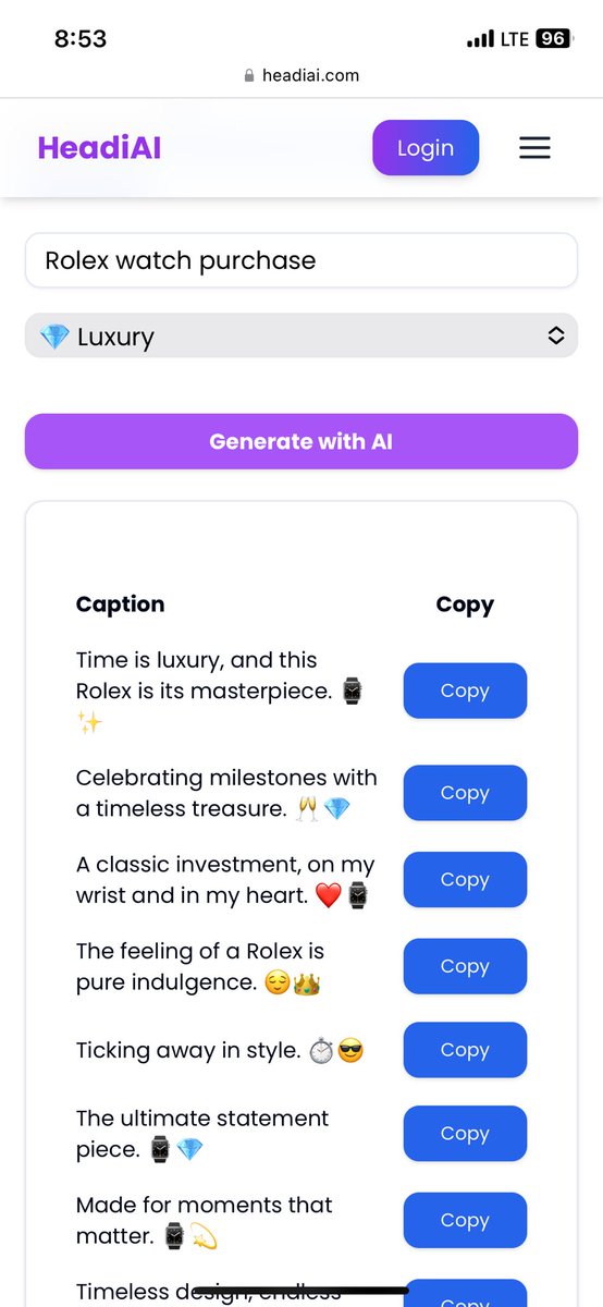 TadalaUI's tweet image. Struggling to come up with a caption for social media? 

-use this free tool 👉🏽 headiai.com/ai-caption-gen…