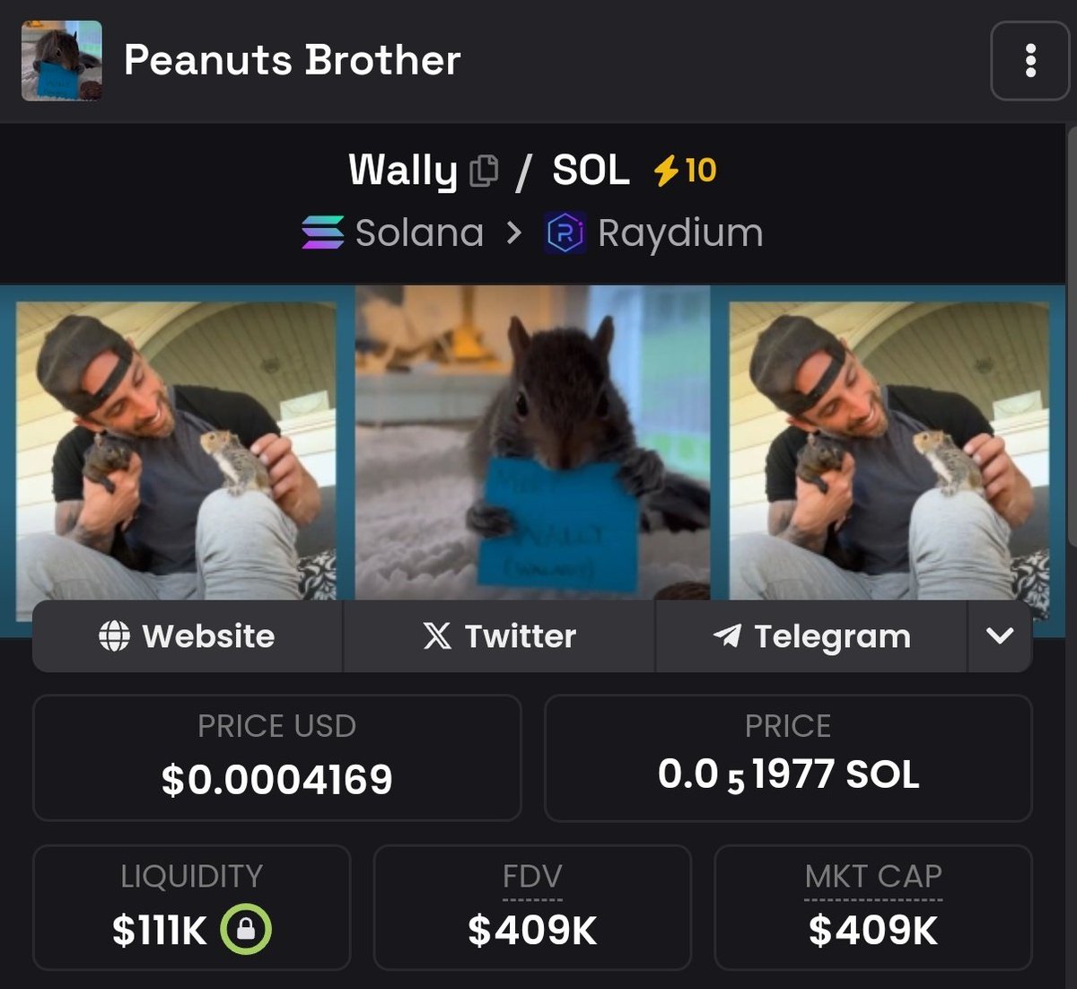 $wally

AFy7FjjKWhQjyebp1dWoJwKUxiPwop9Y7LDFBcPYpump