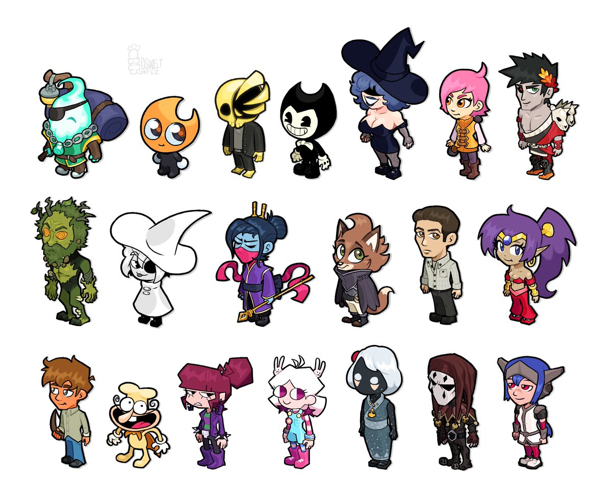More cool indie buddies added to the list!
Who is missing?

PD: Commissions are open