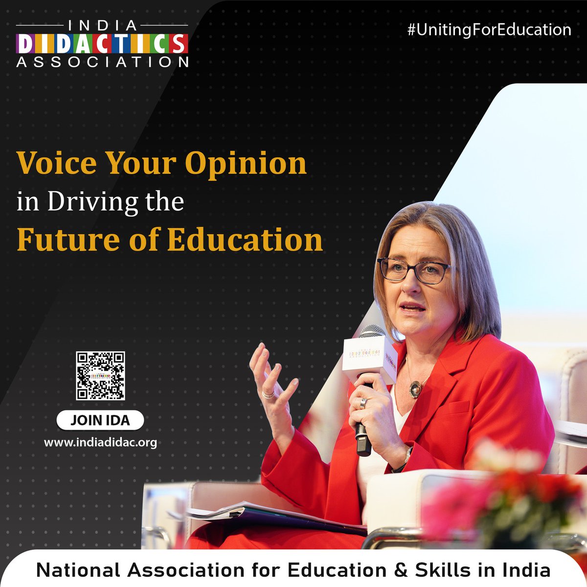 Indiadidac's tweet photo. Education evolves when we come together! π
Join IDA to share your perspective and be a part of the movement driving the Future of Education.
Your voice can shape the Education World β Letβs make it heard! ππ¬
#VoiceYourOpinion #joinida #FutureOfLearning #educationforall #changemakers #FutureOfEducation #GlobalCommunity #indiadidac #indiadidacticsassociation #LearningContinues #educationmatters #UnitingForEducation #EducationAssociation #FutureOfEducation #skills #knowledge #worldwide