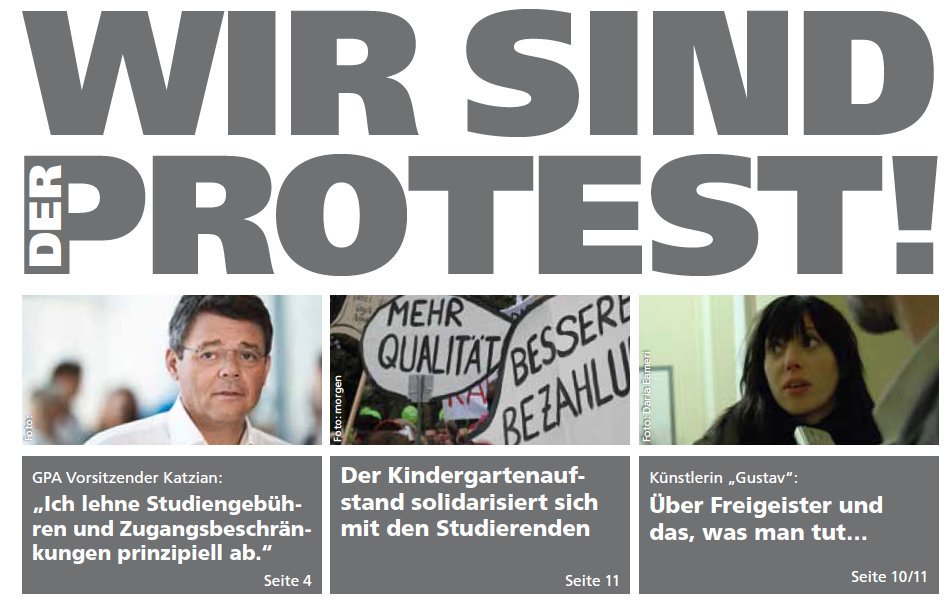 Remember #unibrennt? Das stand heute vor 15 Jahren in "Morgen - U-Bahnzeitung der Protestbewegung", Nr. 3 (11. November 2009).
#UGNovelle #WissSystemfehler #IchBinHanna #IchBinReyhan #HochschulenDemokratisieren @nuwiss_at <a href="/UnterbauUniWien/">Unterbau Uni Wien</a> #fairstattprekär #FristIstFrust