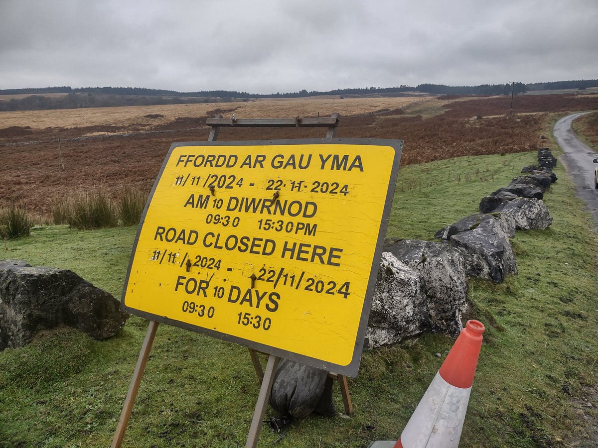 BannauB's tweet photo. ⚠️ Road Closure - Hepste Bridge Road ⚠️

Please be aware that Hepste Bridge Road will be closed from 11 – 22 November 2024 for roadworks significantly impacting access to the waterfall area. https://t.co/q0J5loezDf