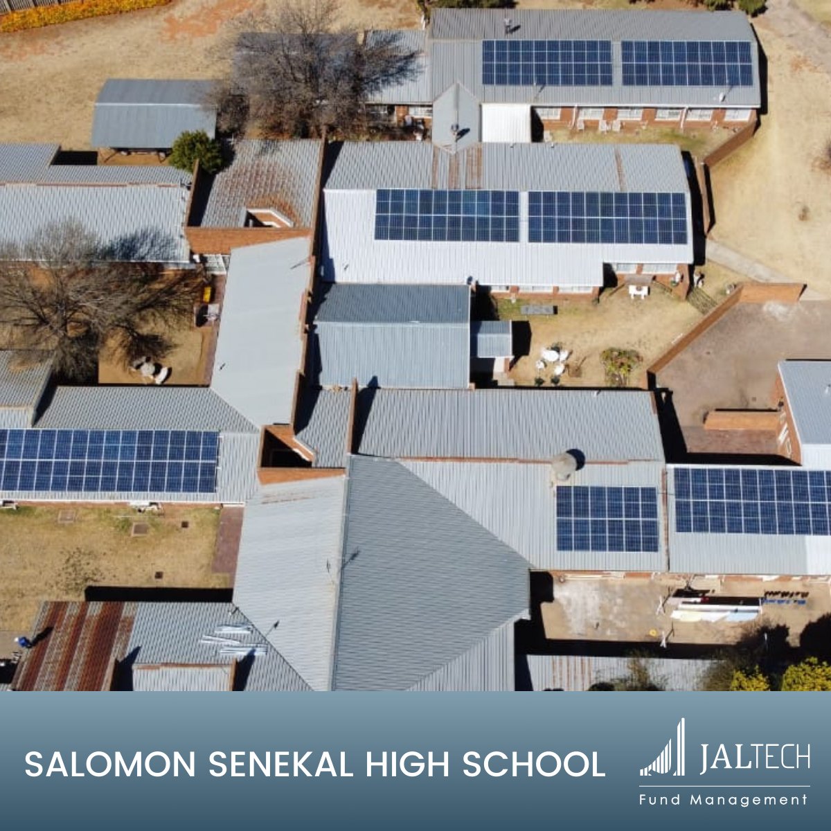 JaltechFM's tweet photo. We’re delighted to announce that Salomon Senekal High School has joined our solar portfolio! Here's to brighter days ahead for students, educators, and the planet!
#SolarPower #RenewableEnergy #SustainableFuture #SunExchange https://t.co/tKCuyKjm1g