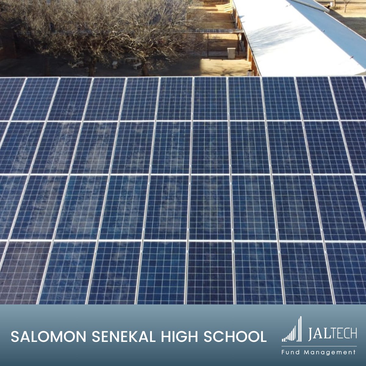 JaltechFM's tweet photo. We’re delighted to announce that Salomon Senekal High School has joined our solar portfolio! Here's to brighter days ahead for students, educators, and the planet!
#SolarPower #RenewableEnergy #SustainableFuture #SunExchange https://t.co/tKCuyKjm1g