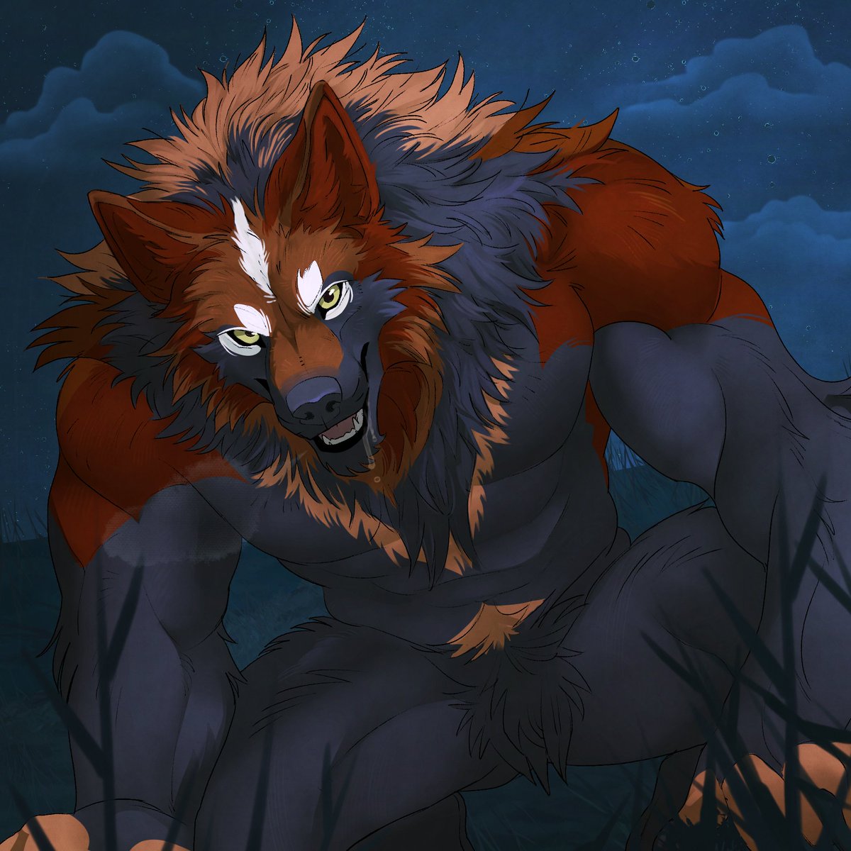 🌌🐺 up close🐺🌌

auction piece for <a href="/TheNaantam/">Naantam.bsky.social</a>