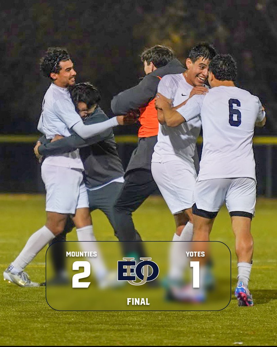 EouMsoccer's tweet photo. 𝑪𝑶𝑴𝑬𝑩𝑨𝑪𝑲 𝑸𝑼𝑨𝑹𝑻𝑬𝑹𝑭𝑰𝑵𝑨𝑳 𝑫𝑼𝑩

Jahrie Gray and Cristian Trujillo score in the 82nd and 89th minute to advance EOU to the semi finals of the CCC tournament! 

#mountup #eoumsoc https://t.co/qvC019T2vI