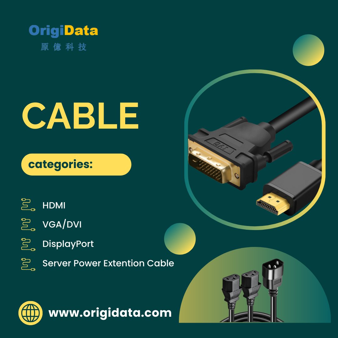 origidata's tweet photo. Cables @origidata:
HDMI
DisplayPort
VGA/DVI
Server Power Extention
jesse@origidata.com
monica@origidata.com
#cable #powercable #audiocable #dpcable #hdmi #computercable #servercable #videocable #vgadvi #powercord #origidata #cablemanagement https://t.co/vB3qY01fap