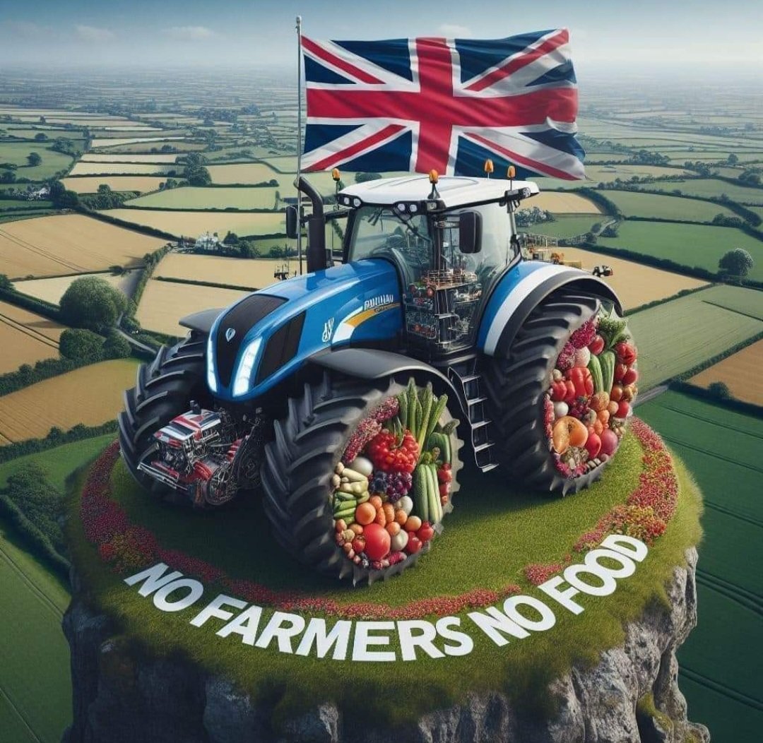 Follow me and REPOST if you stand with British farmers! 🇬🇧

#nofarmsnofood