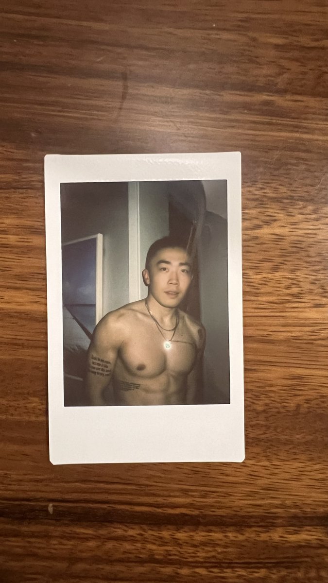 这张拍立得照的不错