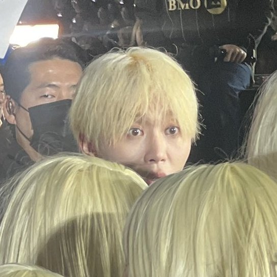 vernonlovebot's tweet photo. THEIR REACTIONS TO THE CARATS WITH THE BLONDE WIGS IM CRYINGHSJHSHS 😭😭😭 https://t.co/LGcKnk5zAk