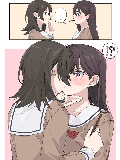 うみたきのポッキーゲームが見たい 