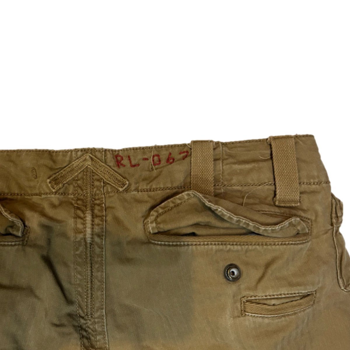 Ralph Lauren カーゴパンツ
USED加工でスリムフィット、
背面のRL-067は刺繍。
カメカジストリートミックス
オススメしています！

ご注文、ご質問はDMまで📩