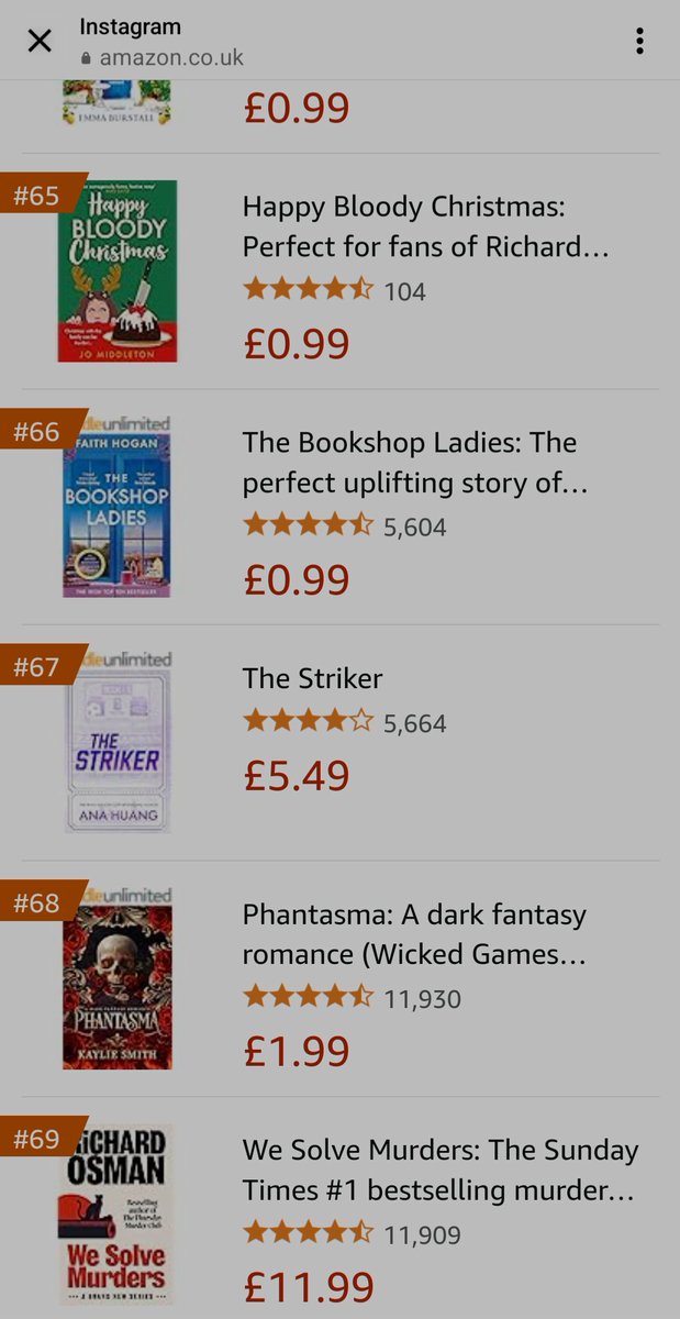 Jo Middleton ๐ฑ (@mummyblogger) on Twitter photo I'll never be knocking off <a href="/richardosman/">Richard Osman</a>'s crown but this made me briefly happy ๐
Get Happy Bloody Christmas now on Kindle for just 99p!
amzn.to/4es7163 I'll never be knocking off <a href="/richardosman/">Richard Osman</a>'s crown but this made me briefly happy ๐
Get Happy Bloody Christmas now on Kindle for just 99p!
amzn.to/4es7163