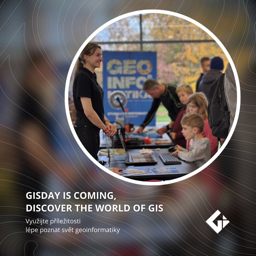 📢 Meet us at public events to learn more about our department's study programs and projects! 🗓️ Join us on 20.11 for our traditional #GISDay – open to schools in the morning and to the public from 16:30! Meet us and our partners! bit.ly/gisday-kgi