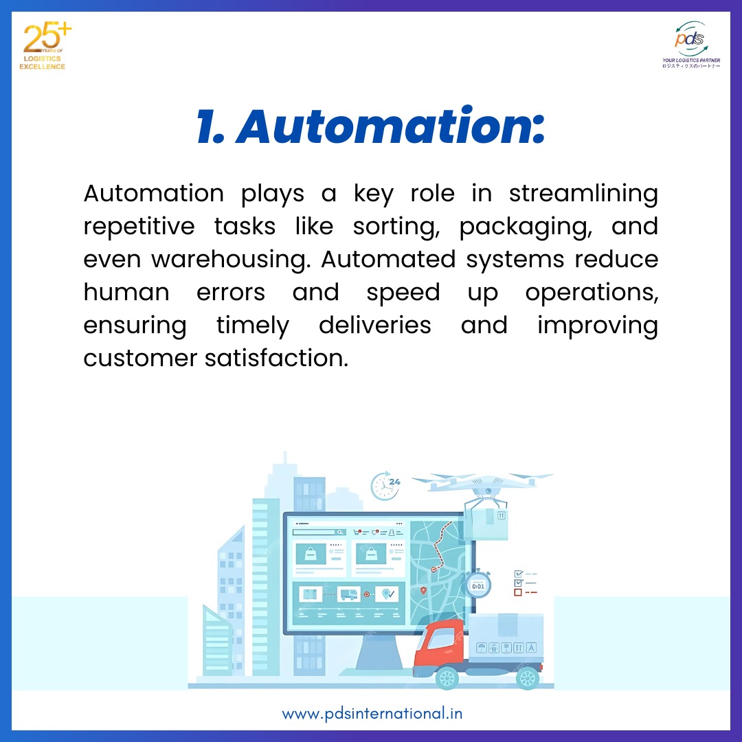 pds_in_pvt_ltd's tweet image. Logistics is embracing the digital age!

Discover how Automation, AI, and IoT are shaping efficient, responsive, and sustainable supply chains.

#techinlogistics #futureofsupplychain