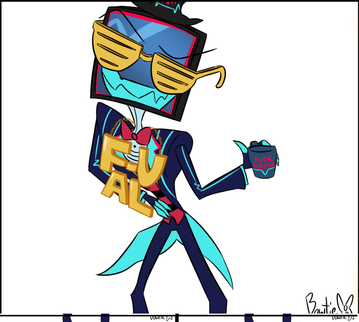 Inspector_LD's tweet photo. #RadioSilence energy x100 📺
#HazbinHotelFanart #HazbinHotelVox https://t.co/YPUzFjYoFY