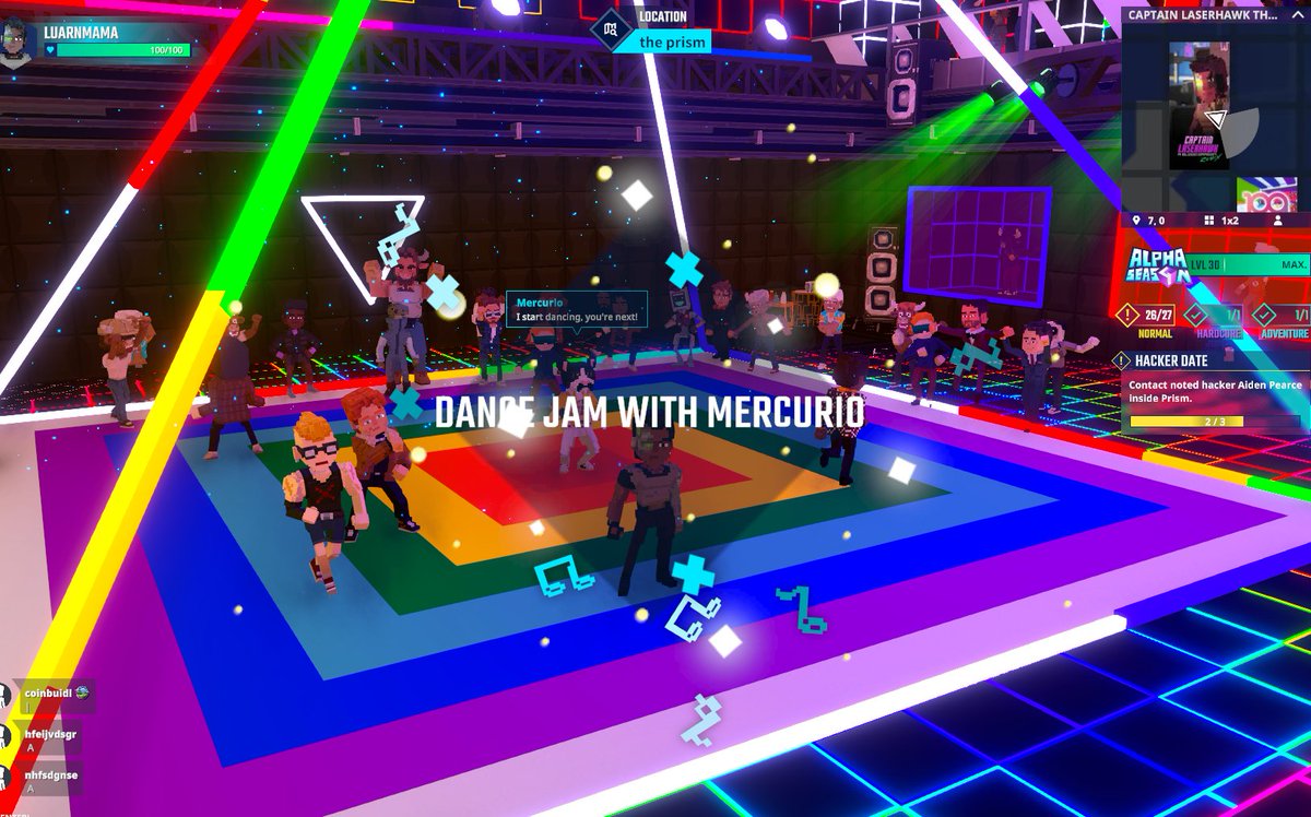 The future is now!🔮 Join me in the Captain Laserhawk Experience in <a href="/TheSandboxGame/">The Sandbox</a> and see for yourself 👀 <a href="/EdenOnline_exe/">Captain Laserhawk Universe 🦅</a> register-landings.sandbox.game/alphaseason4-s… #TheSandbox #AlphaSeason4 #AS4SocialChallenge