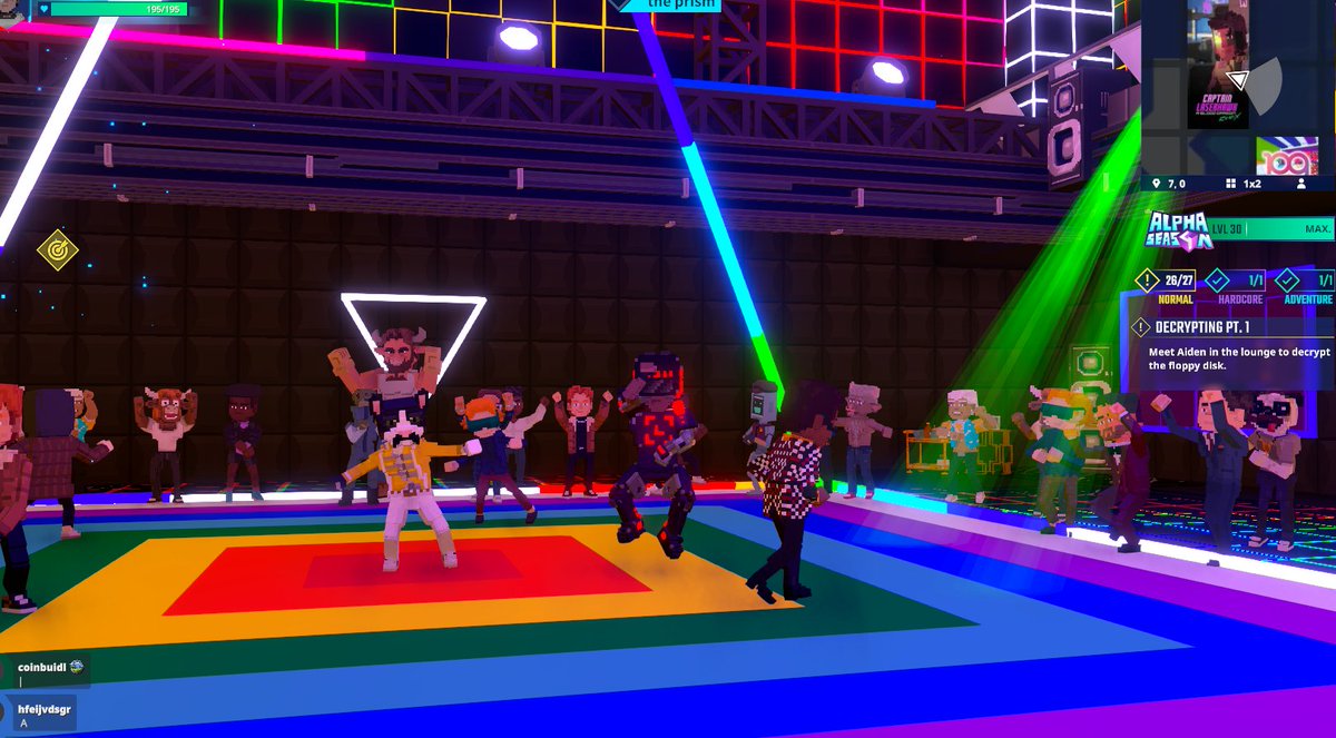 Tiger0eth's tweet photo. The future is now!🔮 Join me in the Captain Laserhawk Experience in @TheSandboxGame and see for yourself 👀 @EdenOnline_exe https://t.co/ulzHaH6sBa #TheSandbox #AlphaSeason4 #AS4SocialChallenge https://t.co/7vuirlhzBk