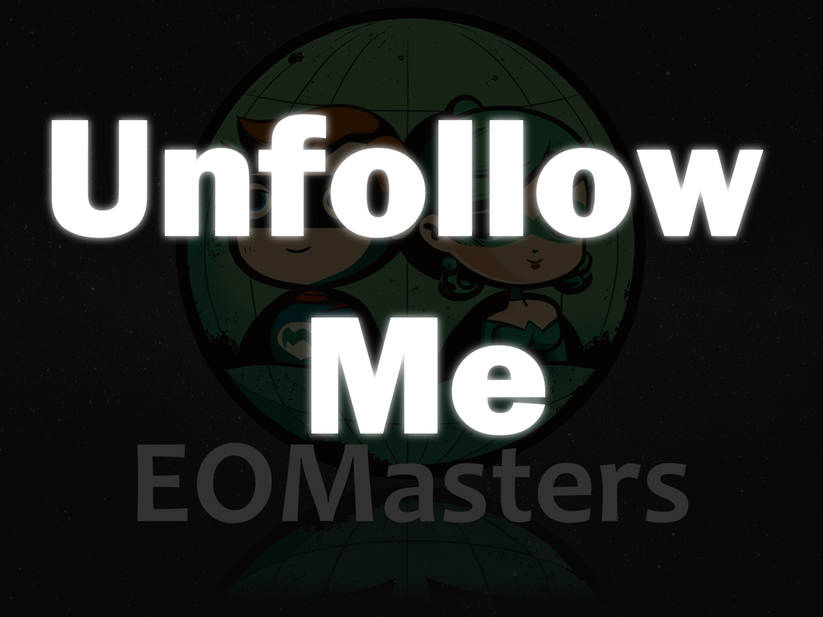eomasters's tweet image. Please unfollow me!
I have an unusual request. Please unfollow me here on X. I don't want to be active here on this platform anymore. But as a small freelancer every follower is important to me, that's why I haven't left X already.
You would be doing me a favour if you followed…